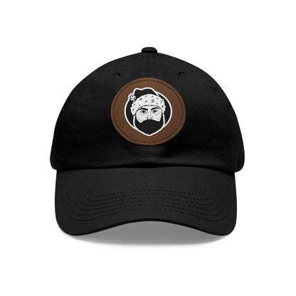 TROL Dad Hat with Leather Patch (Round)