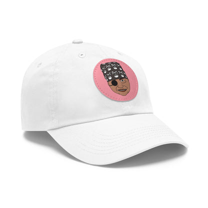 TROL Dad Hat with Leather Patch (Round)