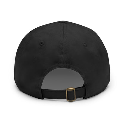 TROL Dad Hat with Leather Patch (Round)