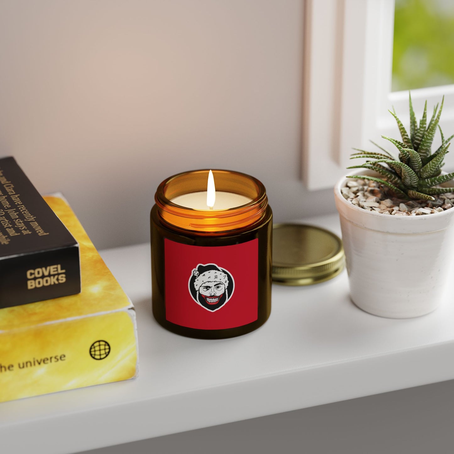 TROL Scented Candles, Coconut Apricot Wax (4oz, 9oz)
