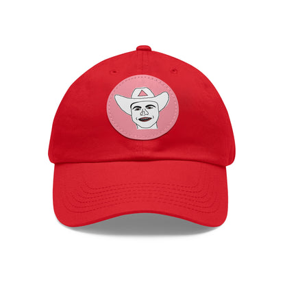 TROL Dad Hat with Leather Patch (Round)
