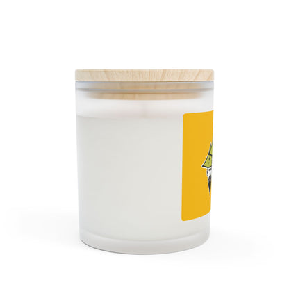 TROL Frosted Glass Candle, 11oz