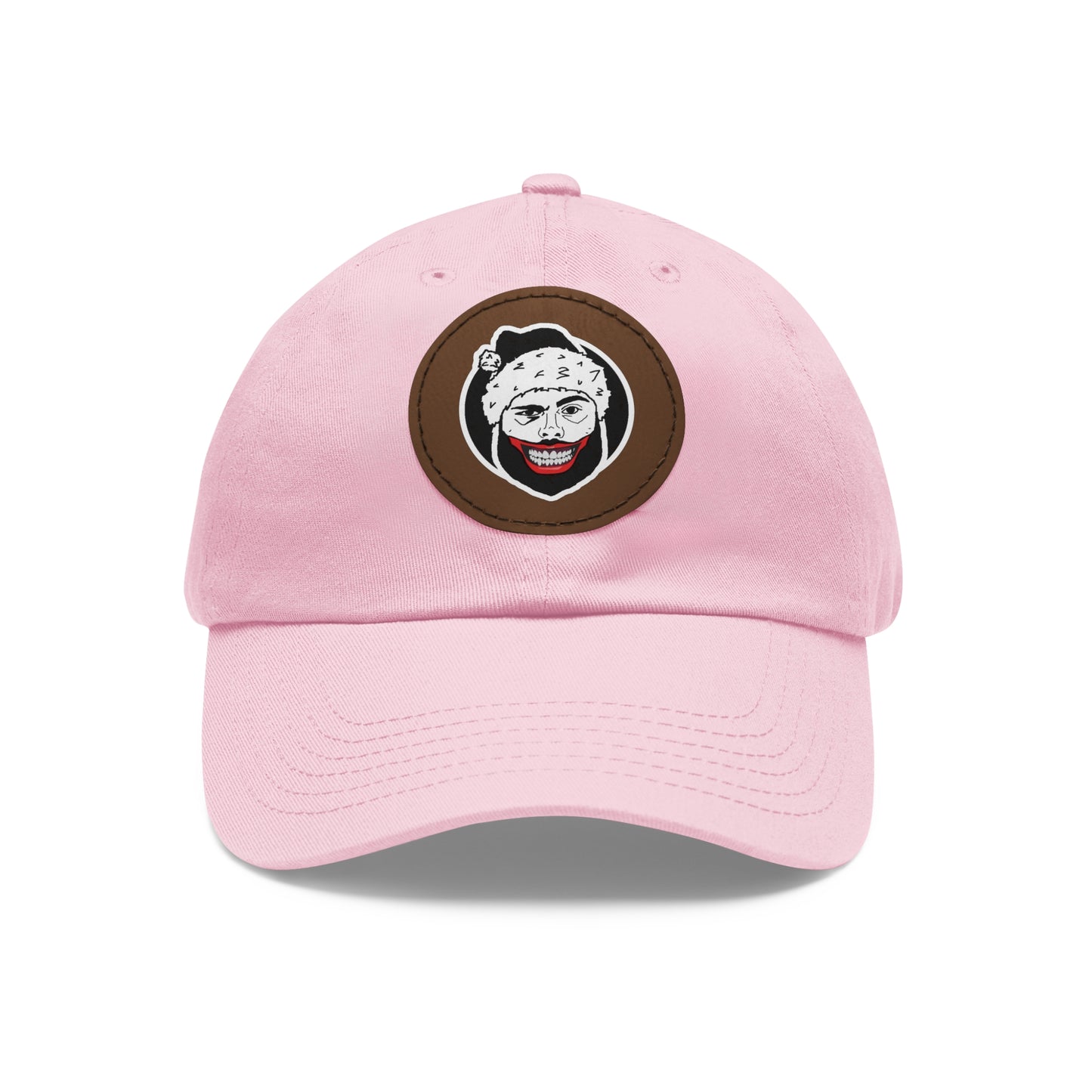 TROL Dad Hat with Leather Patch (Round)