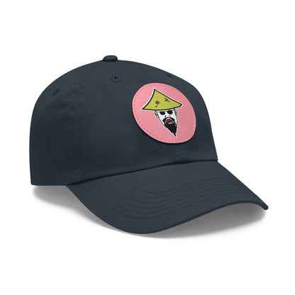 TROL Dad Hat with Leather Patch (Round)