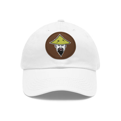 TROL Dad Hat with Leather Patch (Round)