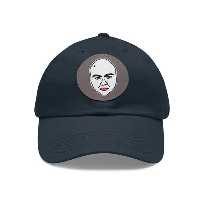 TROL Dad Hat with Leather Patch (Round)