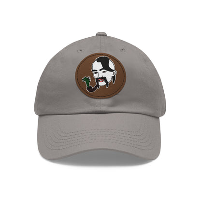 TROL Dad Hat with Leather Patch (Round)