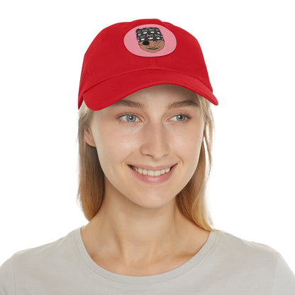 TROL Dad Hat with Leather Patch (Round)