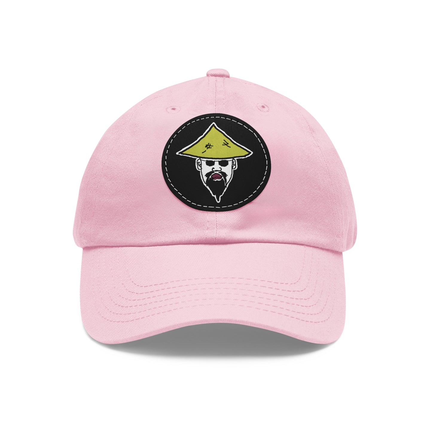 TROL Dad Hat with Leather Patch (Round)