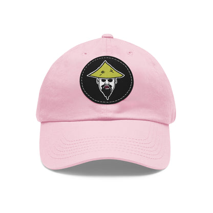 TROL Dad Hat with Leather Patch (Round)