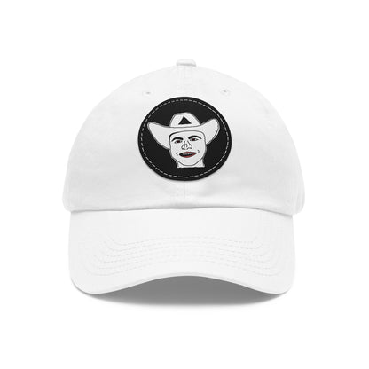 TROL Dad Hat with Leather Patch (Round)
