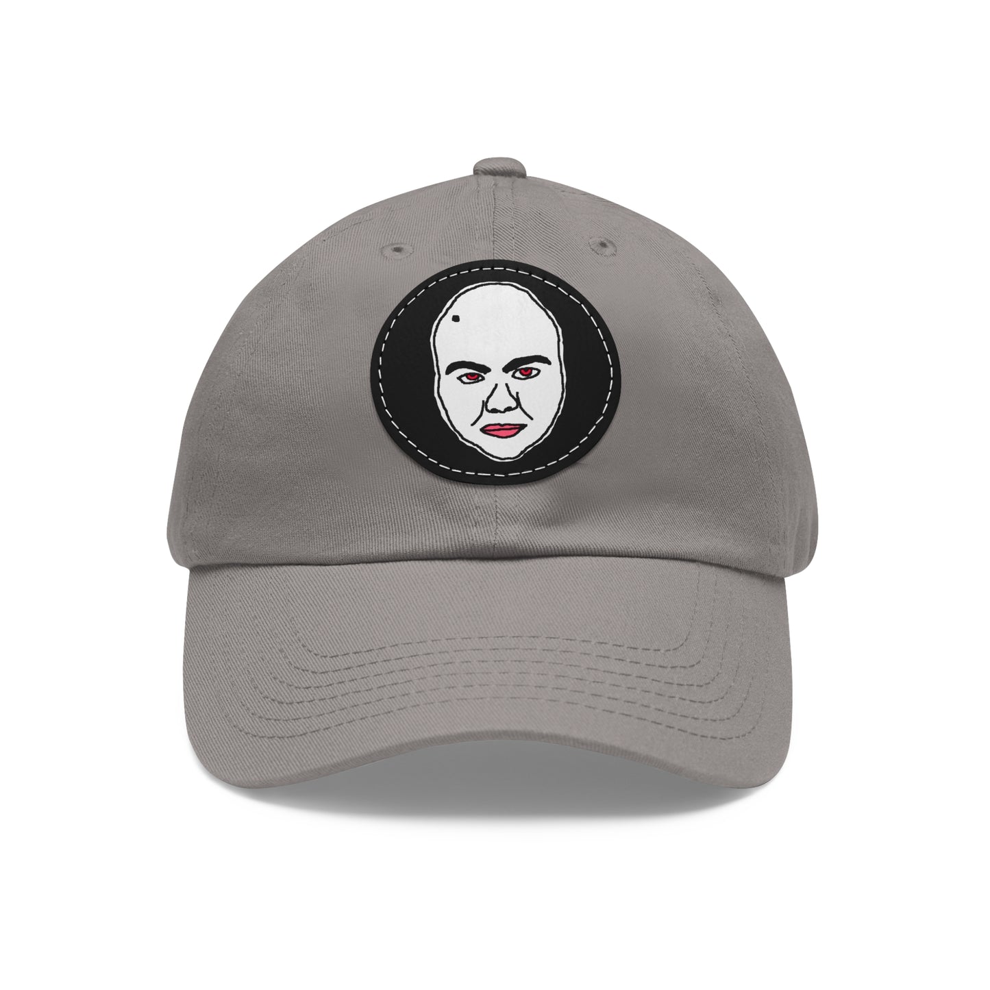 TROL Dad Hat with Leather Patch (Round)