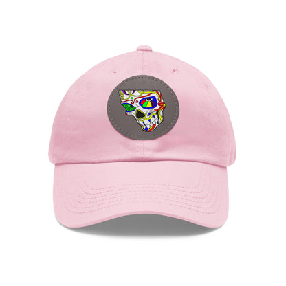TROL Dad Hat with Leather Patch (Round)