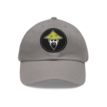 TROL Dad Hat with Leather Patch (Round)