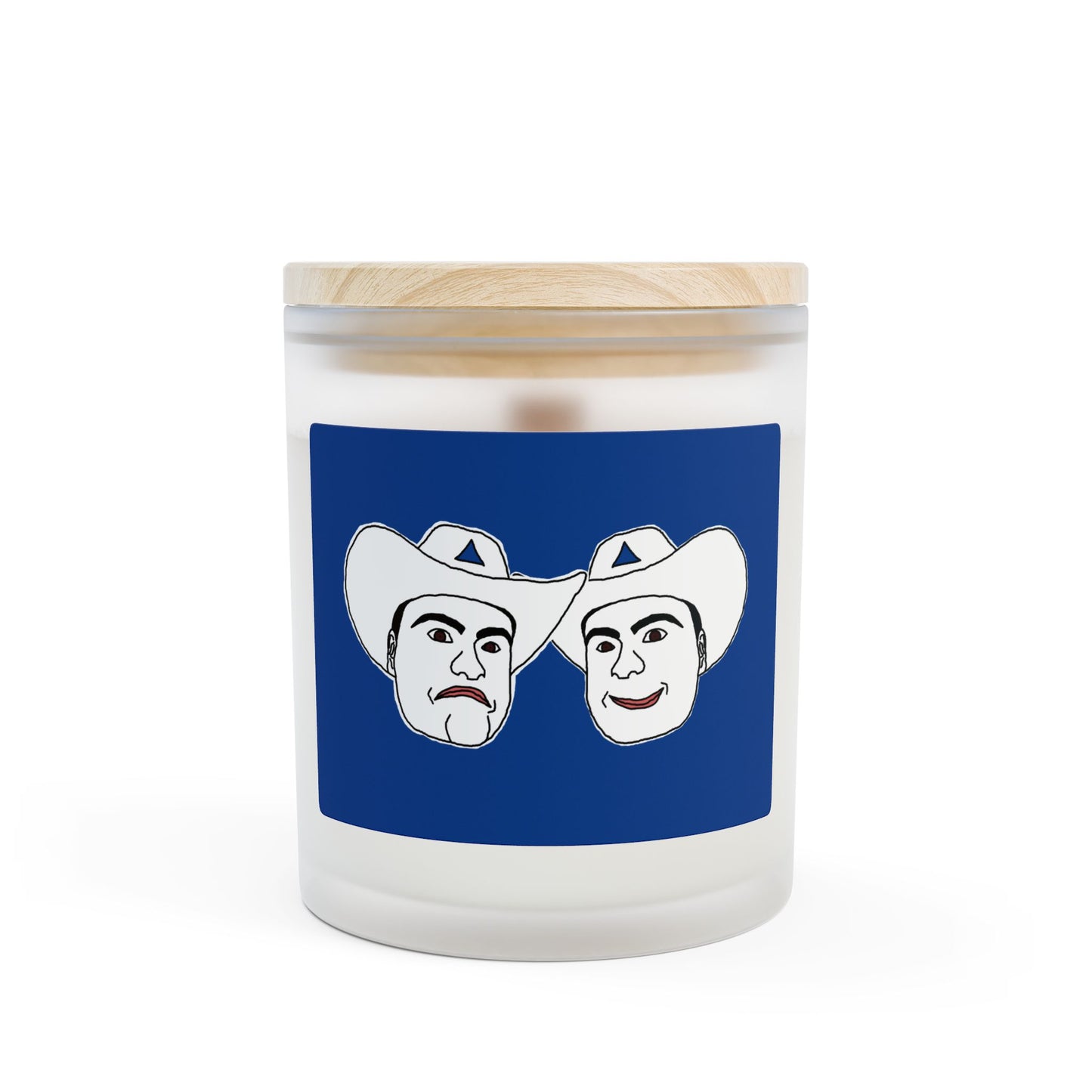 TROL Frosted Glass Candle, 11oz