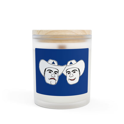 TROL Frosted Glass Candle, 11oz