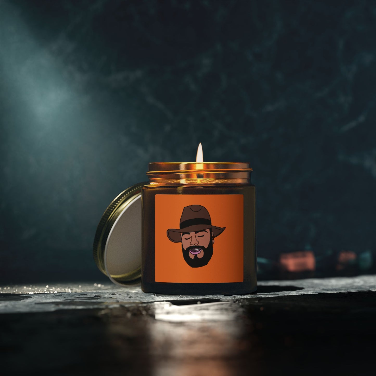TROL Scented Candles, Coconut Apricot Wax (4oz, 9oz)