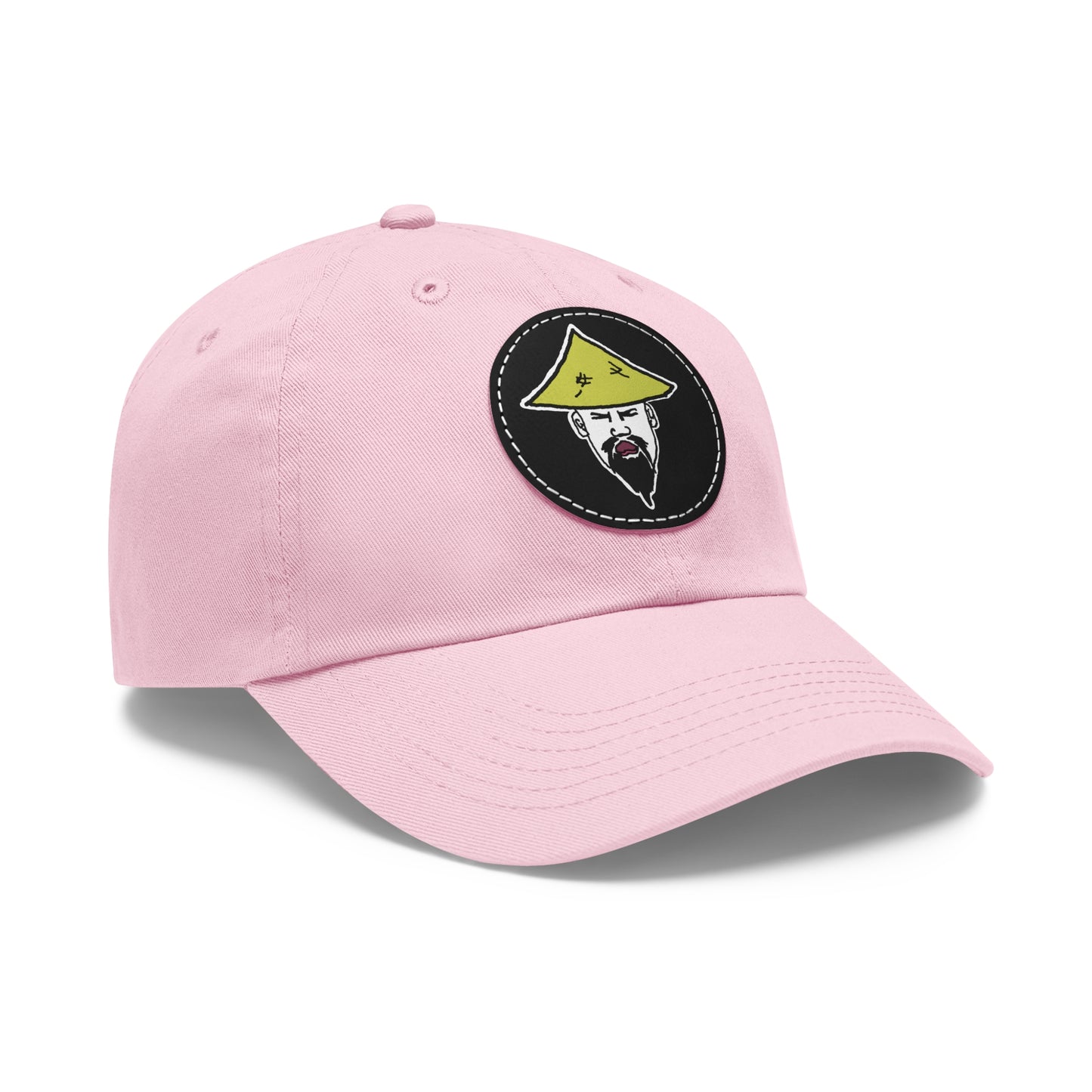 TROL Dad Hat with Leather Patch (Round)