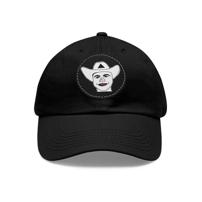 TROL Dad Hat with Leather Patch (Round)