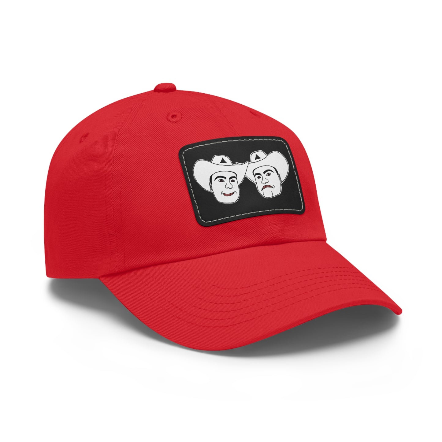 TROL Dad Hat with Leather Patch (Rectangle)