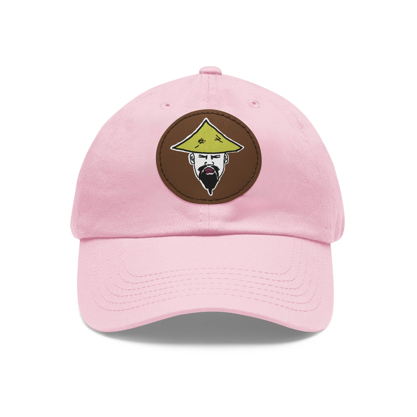 TROL Dad Hat with Leather Patch (Round)