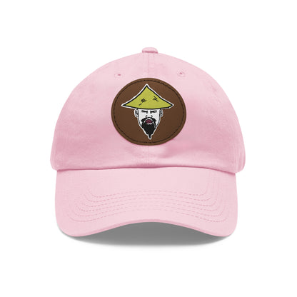 TROL Dad Hat with Leather Patch (Round)