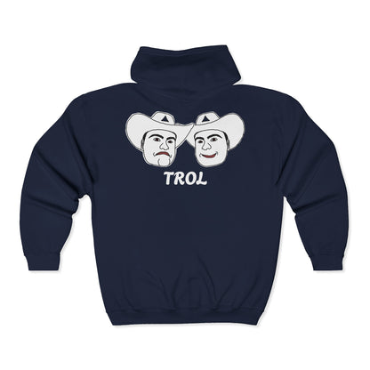 TROL Unisex Heavy Blend™ Full Zip Hooded Sweatshirt