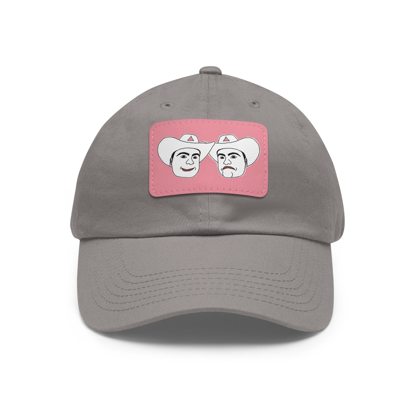 TROL Dad Hat with Leather Patch (Rectangle)