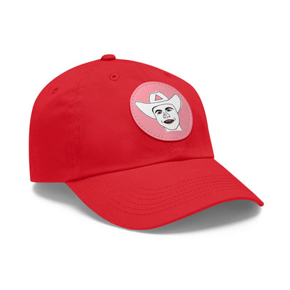 TROL Dad Hat with Leather Patch (Round)