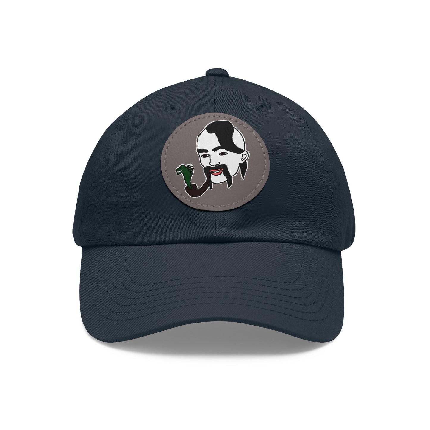 TROL Dad Hat with Leather Patch (Round)