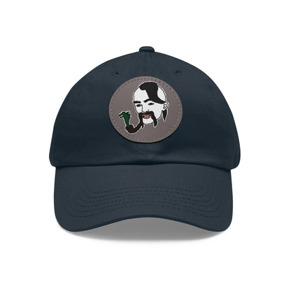 TROL Dad Hat with Leather Patch (Round)