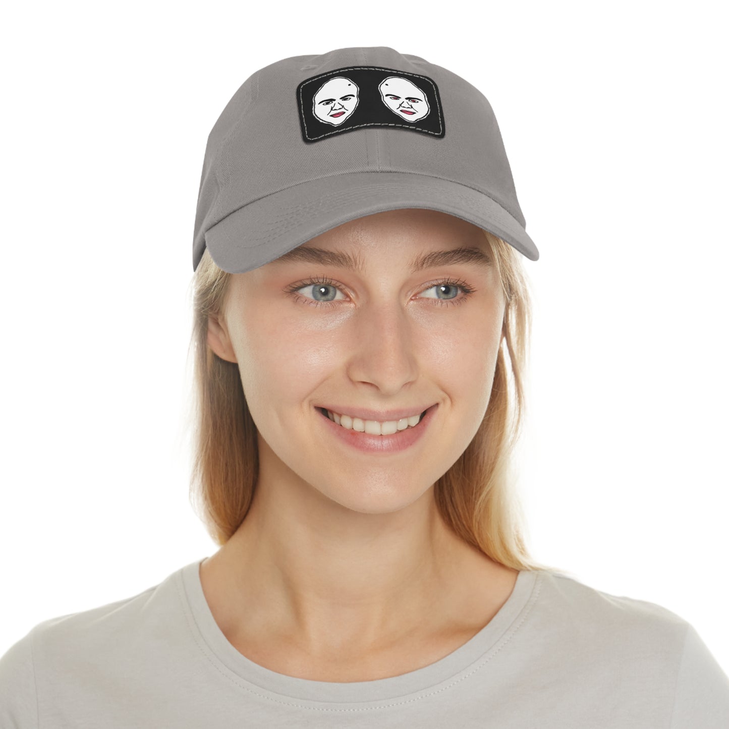 TROL Dad Hat with Leather Patch (Rectangle)