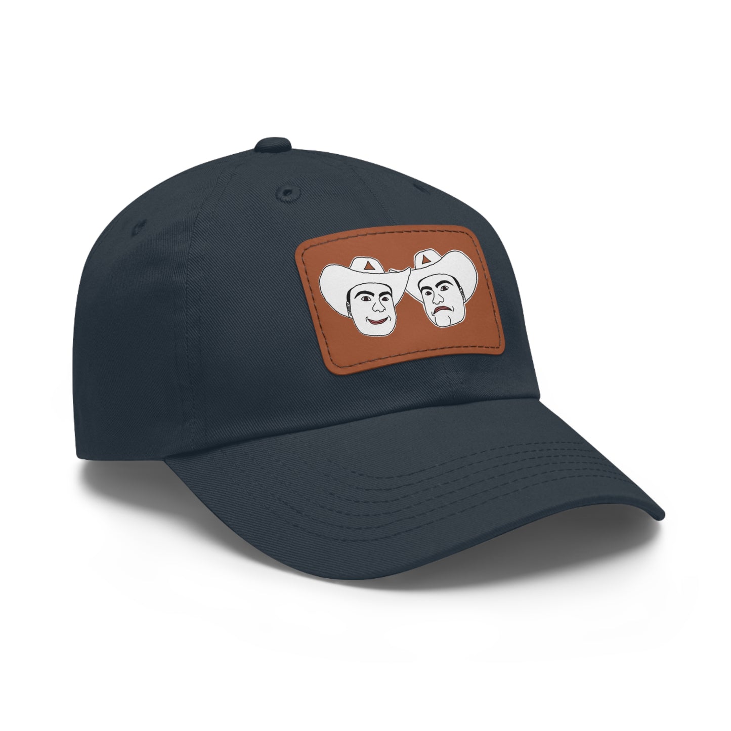 TROL Dad Hat with Leather Patch (Rectangle)