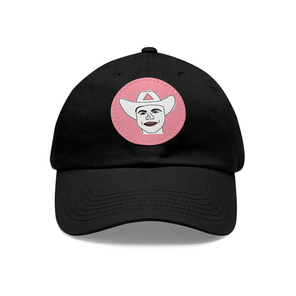 TROL Dad Hat with Leather Patch (Round)