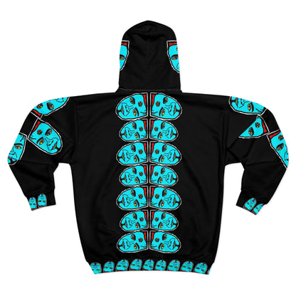 TROL Unisex Zip Hoodie (AOP)
