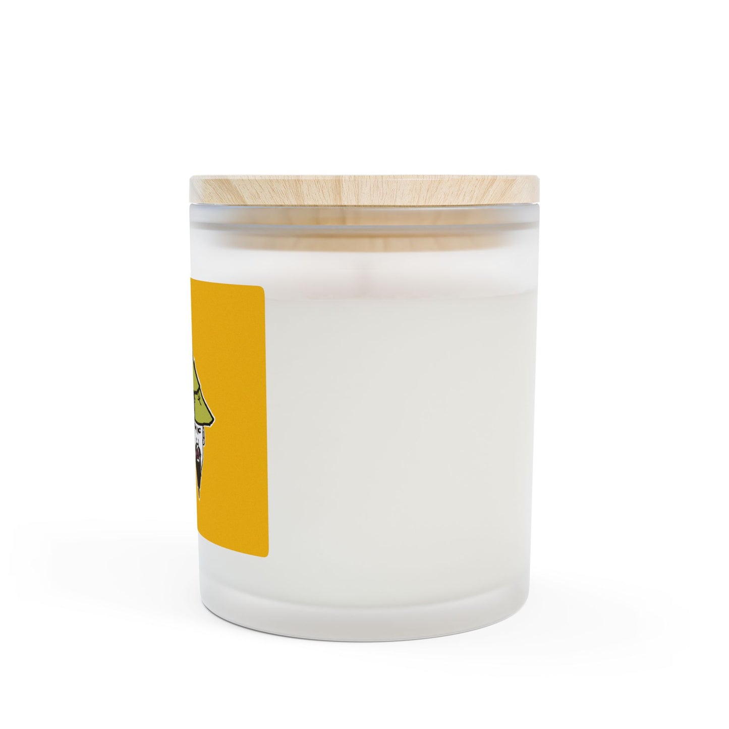 TROL Frosted Glass Candle, 11oz