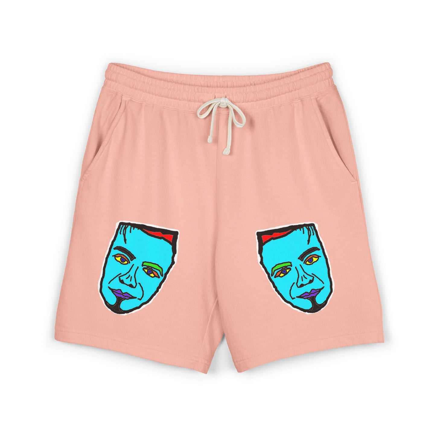TROL Unisex Garment-Dyed Lightweight Fleece Sweat Shorts