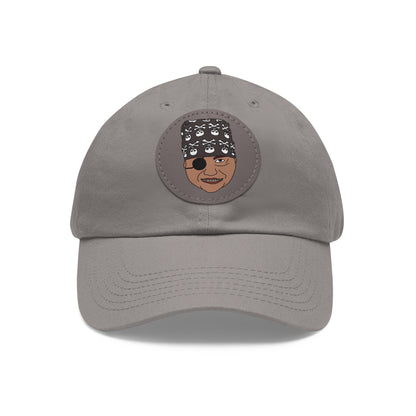 TROL Dad Hat with Leather Patch (Round)