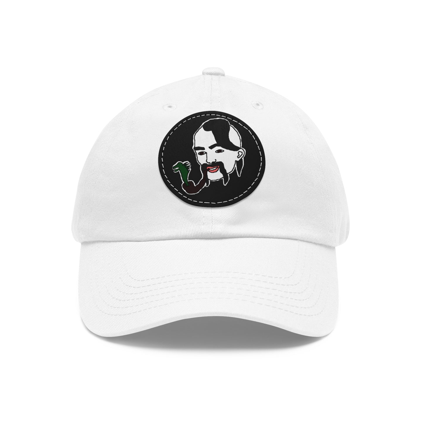 TROL Dad Hat with Leather Patch (Round)