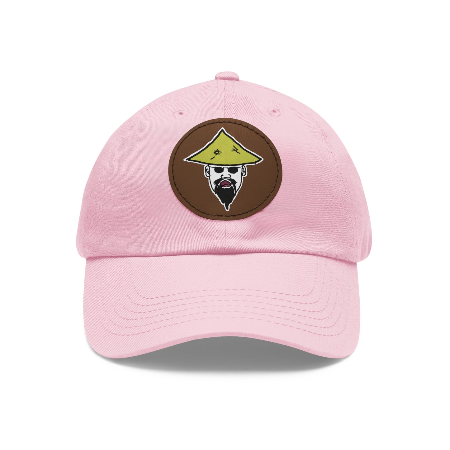 TROL Dad Hat with Leather Patch (Round)