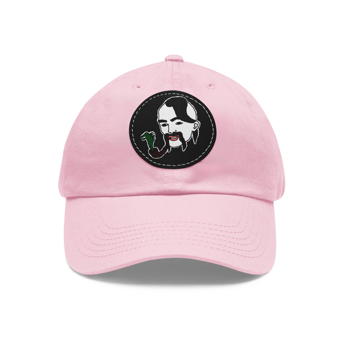 TROL Dad Hat with Leather Patch (Round)