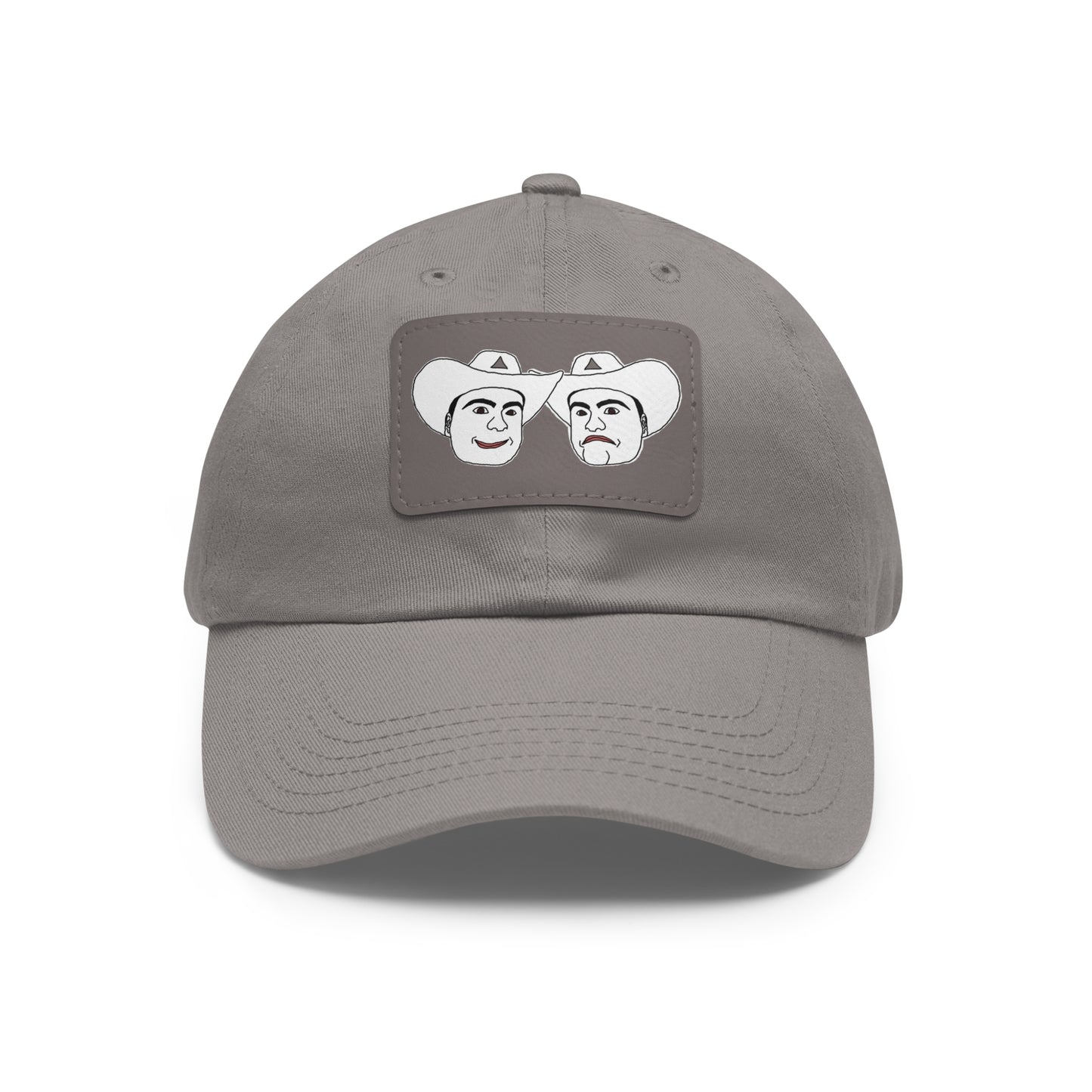 TROL Dad Hat with Leather Patch (Rectangle)