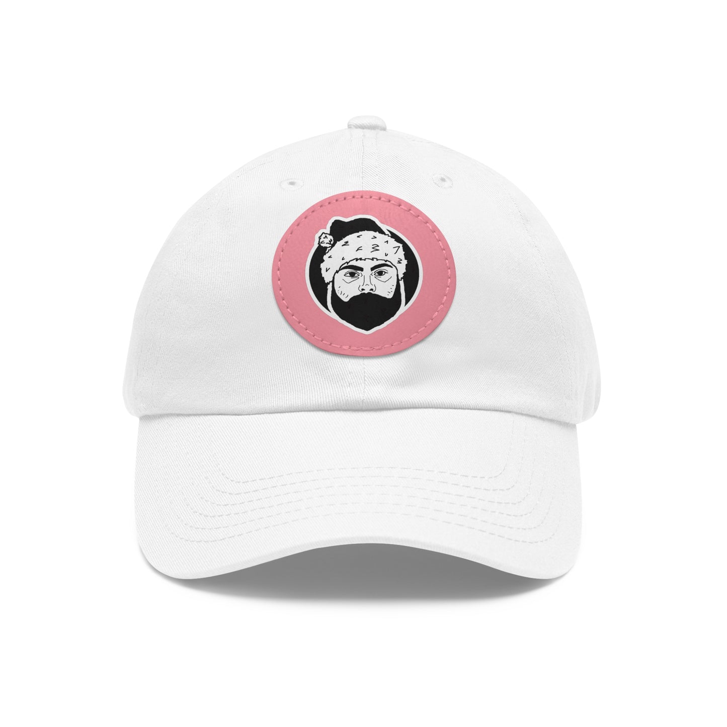 TROL Dad Hat with Leather Patch (Round)