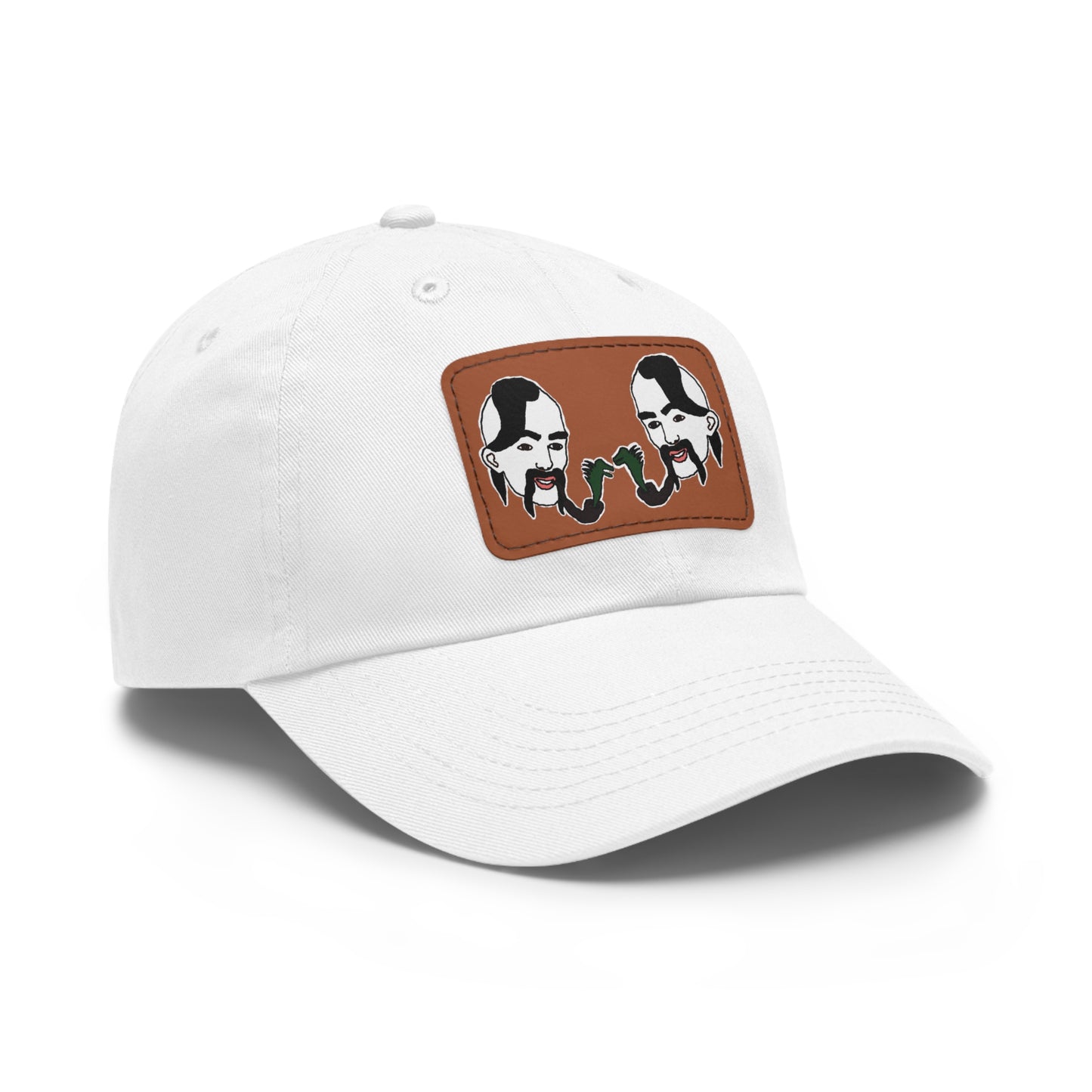 TROL Dad Hat with Leather Patch (Rectangle)