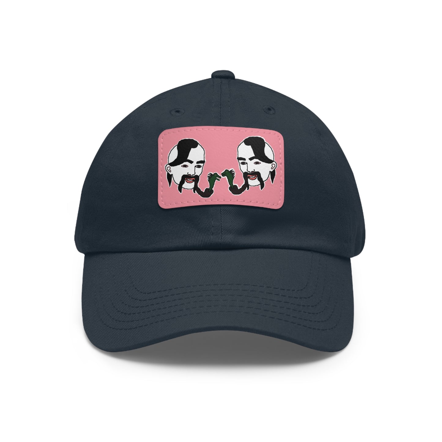 TROL Dad Hat with Leather Patch (Rectangle)