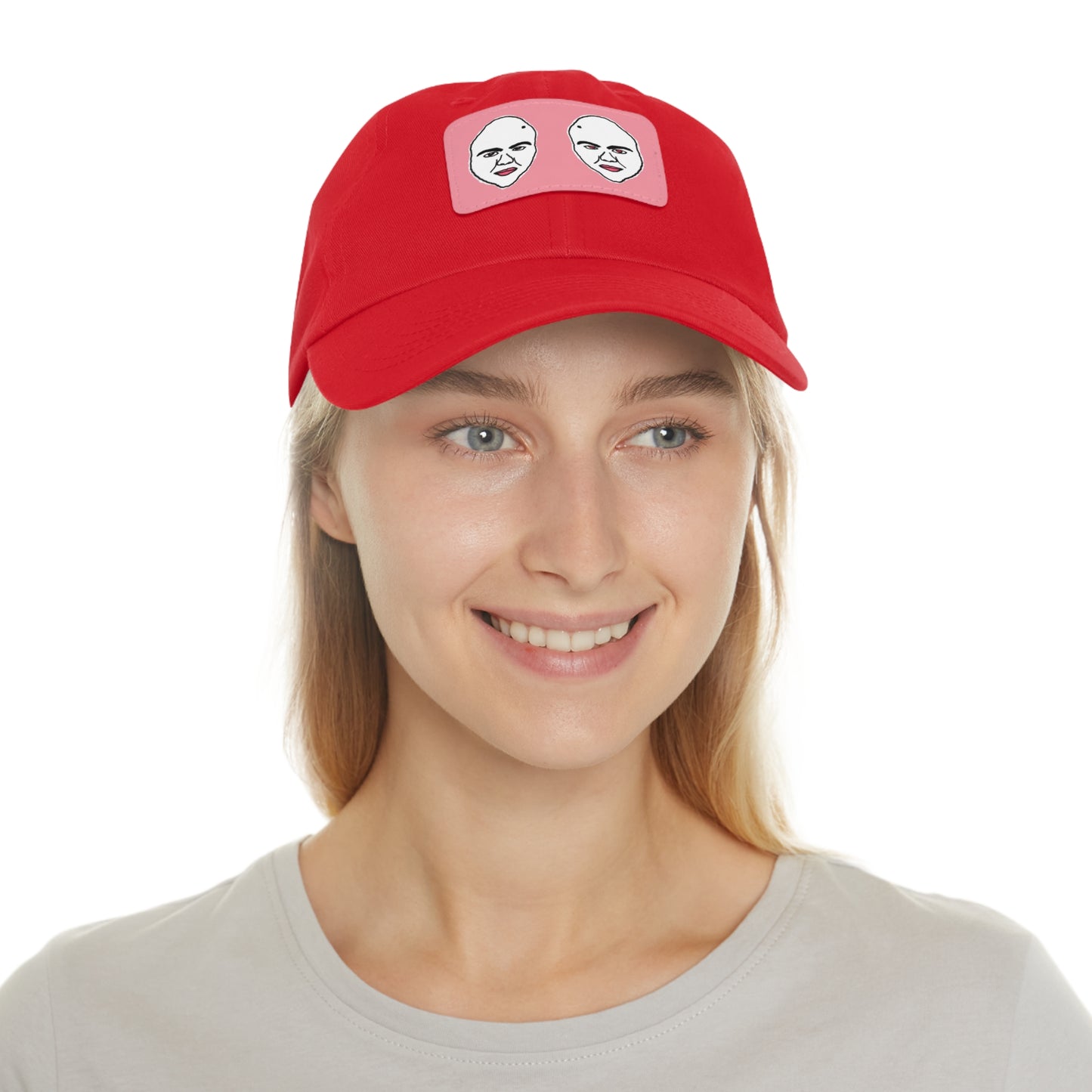 TROL Dad Hat with Leather Patch (Rectangle)