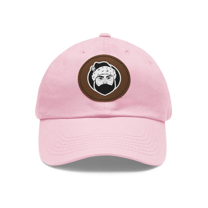 TROL Dad Hat with Leather Patch (Round)