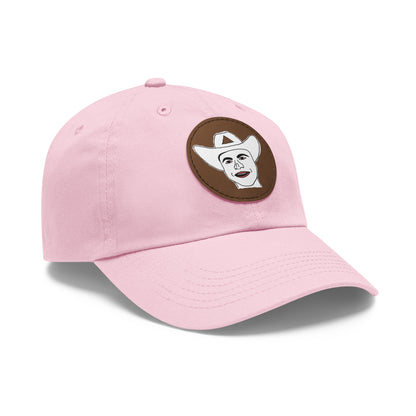 TROL Dad Hat with Leather Patch (Round)