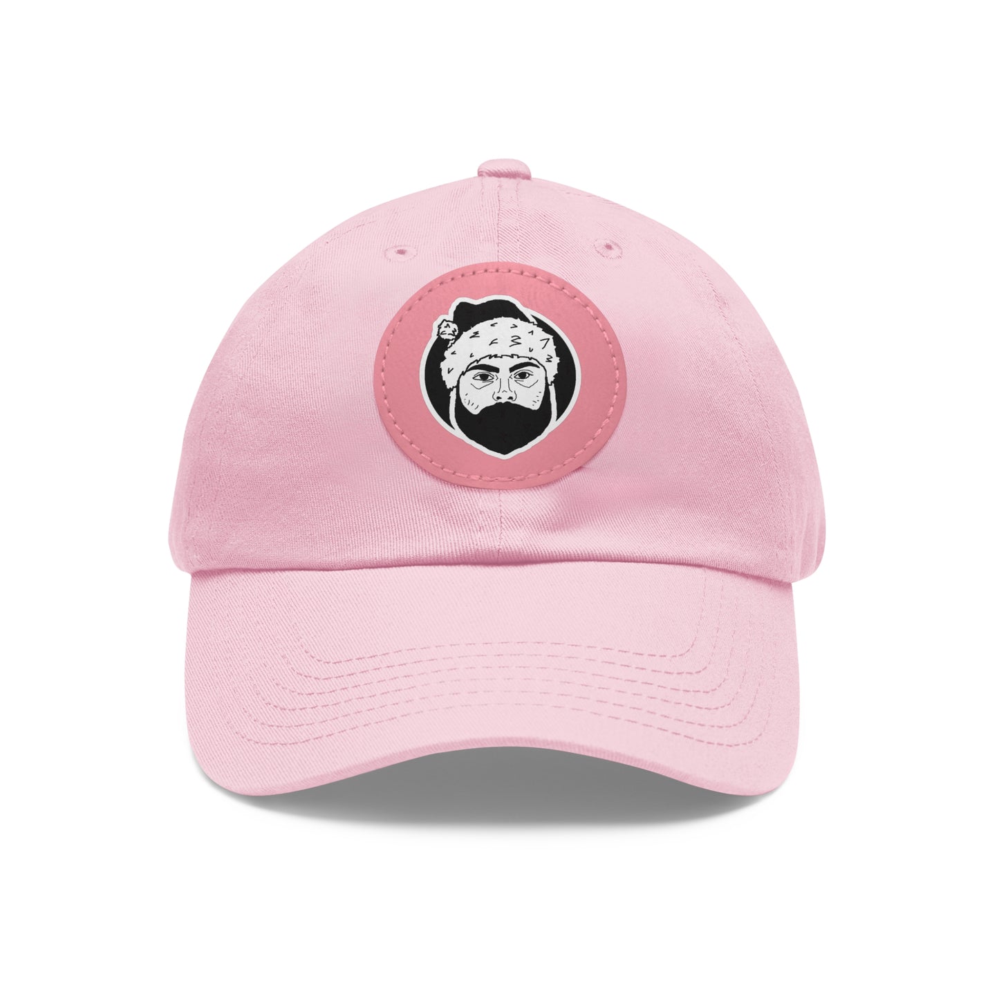TROL Dad Hat with Leather Patch (Round)