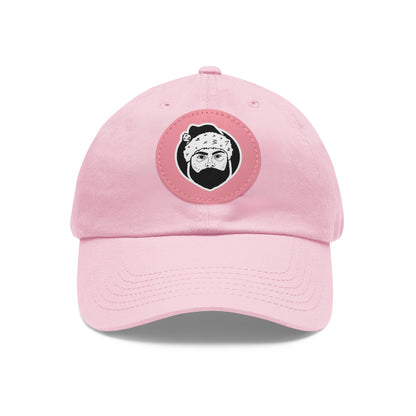TROL Dad Hat with Leather Patch (Round)